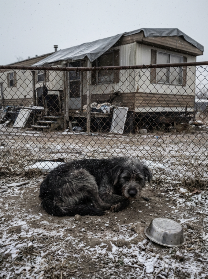 Dogs and Cats In The Cold