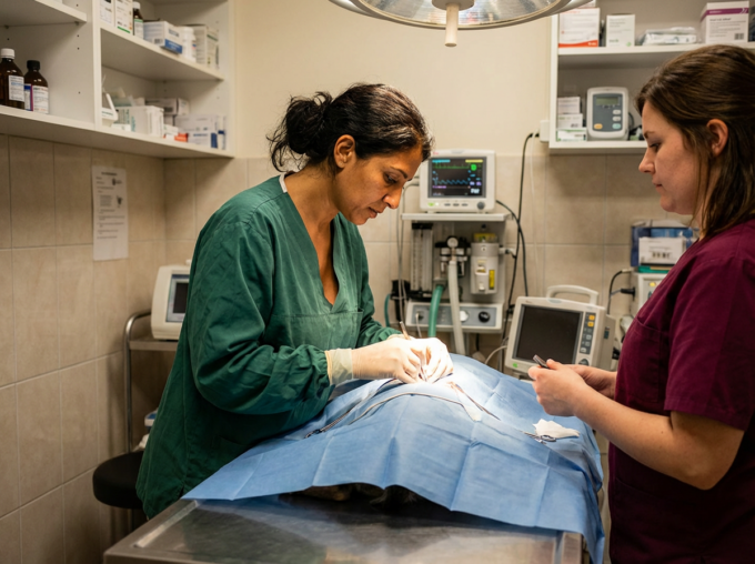 Compare Prescrotal vs Scrotectomy Orchidectomy in Dogs